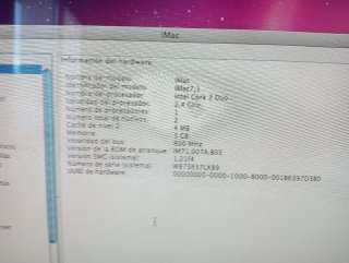 Ordenador Apple iMac Plata