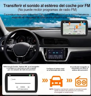 Navegador GPS Awesafe 9 pulgadas