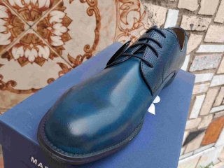 Scarpe eleganti uomo MONTEFIORI blu