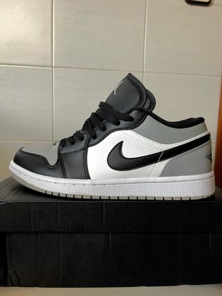 Air Jordan 1 Low Grigio Bianco Nero