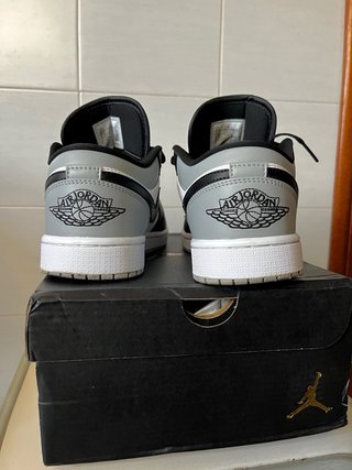 Air Jordan 1 Low Grigio Bianco Nero