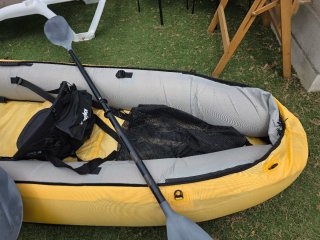 Kayak hinchable 2 plazas + hinchador
