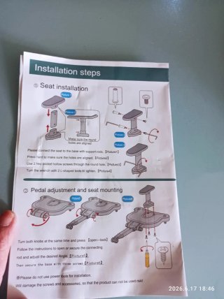 Asiento para silleta con ruedas