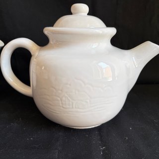 Mulino Bianco teiera e 3 tazzine vintage
