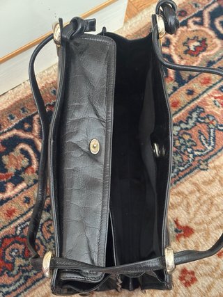 Borsa a mano Bottega Veneta in pelle nera