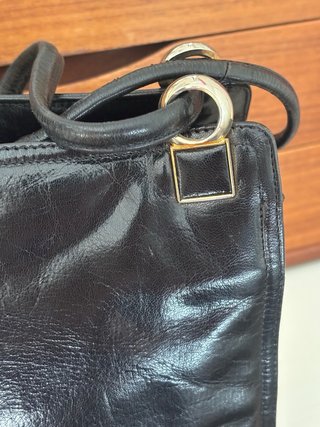 Borsa a mano Bottega Veneta in pelle nera