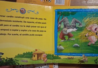 Lote 4 libros clasicos disney.