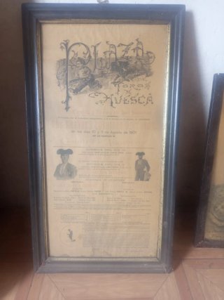 Retrato antiguo torero
