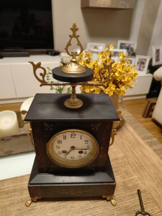 Reloj Mecánico Antiguo Vintage Napoleón III