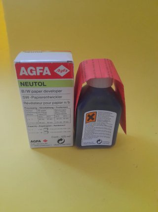 Agfa Neutol Revelador Papel B/N 125ml