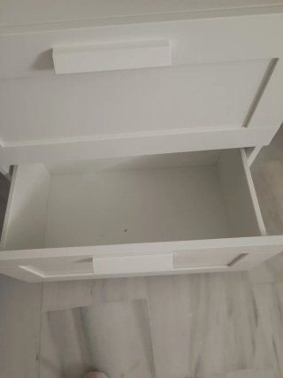 Estantería BRIMNES IKEA Blanca con Cajones