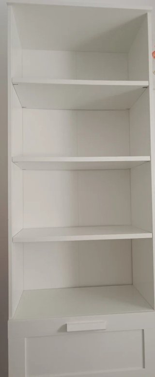 Estantería BRIMNES IKEA Blanca con Cajones