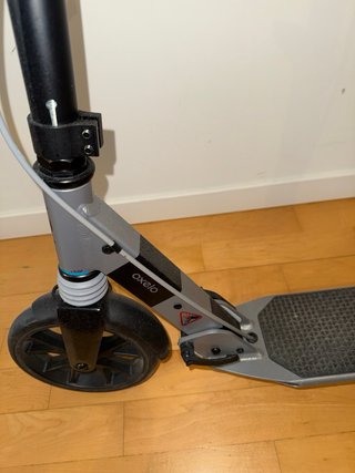 Patinete plegable Decathlon gris – muy buen estado