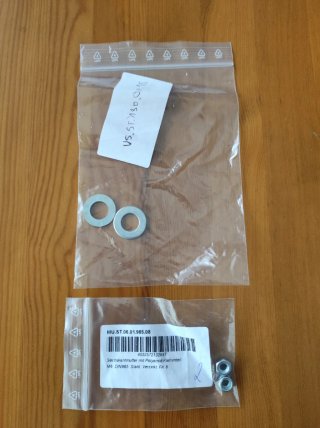 Kit de montaje tornillería y espaciadores