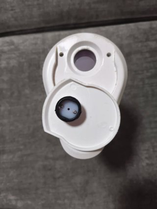 Dispensador jabón automático blanco