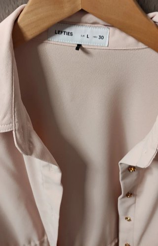Sobrecamisa beige Lefties Talla L sin estrenar