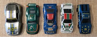 5 Modellini 4 Burago 1 Polystil  vintage