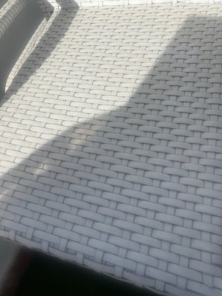 Sedie da giardino impilabili bianche