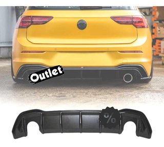 JI DIFUSOR VOLKSWAGEN VW GOLF 8 20- LOOK GTI NEGRO C011150C