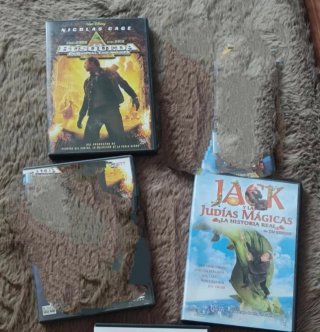 DVDs: Busqueda Nacional y Jack y las Judías Mágica