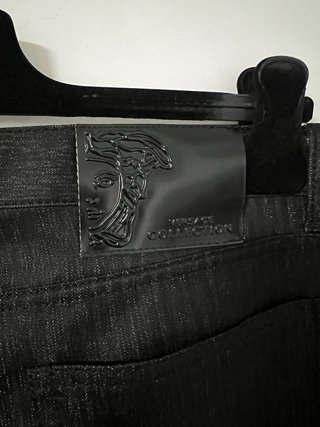 Pantaloni Versace L Nero trousers