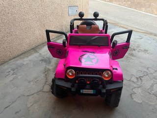 Coche Eléctrico Infantil Rosa
