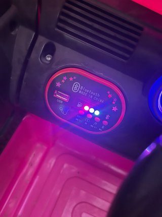 Coche Eléctrico Infantil Rosa