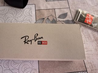 Gafas de Sol Ray-Ban Doradas y Azules