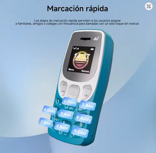 Móvil 4G ultracompacto