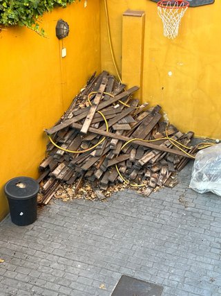 Listones de madera Teca para exterior