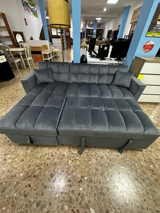 Sofá Cama Gris con Arcón precio de locura