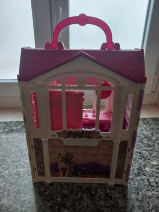Casa de muñecas Barbie plegable