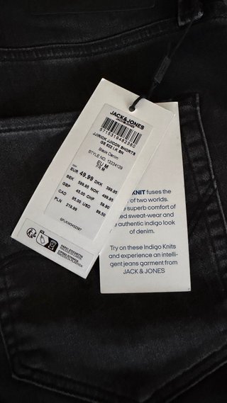 Pantalón corto Jack & Jones negro