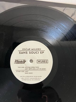 Vinilo Oscar Mulero - Sans Souci EP