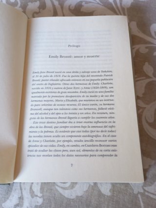 Libro Cumbres Borrascosas