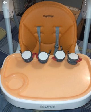 Seggiolone Peg Perego Arancione