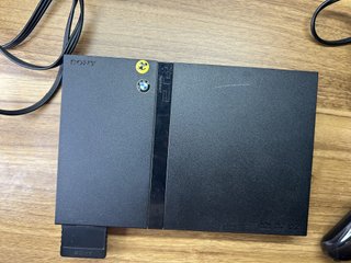 PlayStation 2 Slim PS2 SCPH-77004 PAL Nera