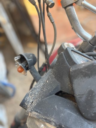 Derbi Cross City 125 Roja y Negra para reparar