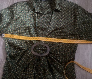 Vestido Zara Talla S/M Estampado Hebilla