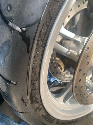 Rueda BMW R1150RT R1150R R850R delantera completa