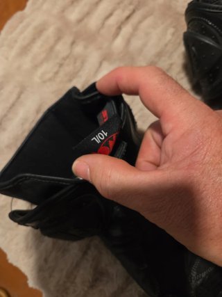 Guantes de moto negros