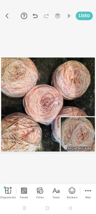 Madejas de lana ,degradado hilo acrílico