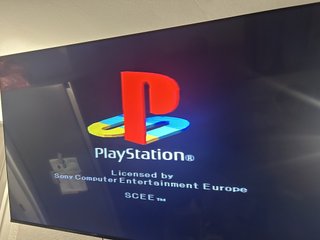 Sony PSone Console Bianca + Giochi e Accessori