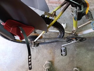 Bicicleta Montaña con Silla Infantil