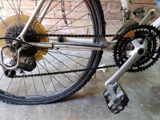 Bicicleta Montaña con Silla Infantil
