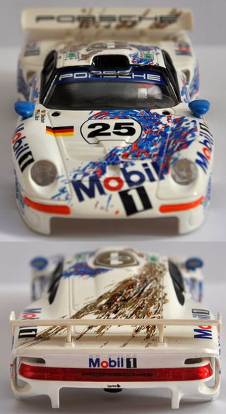 Coche Slot Scalextric Porsche 911 GT1
