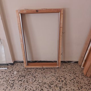 Ventana madera cristal corredero