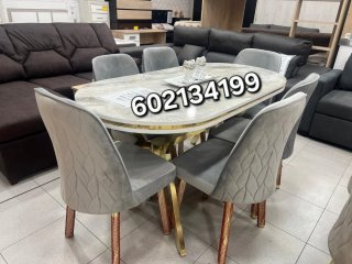 Mesa turca + 6 sillas nuevas 399€