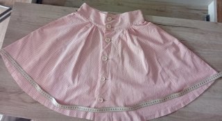 Gonna vintage Levi's rosa taglia S 36