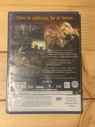 El Señor de los Anillos: El Retorno del Rey PS2